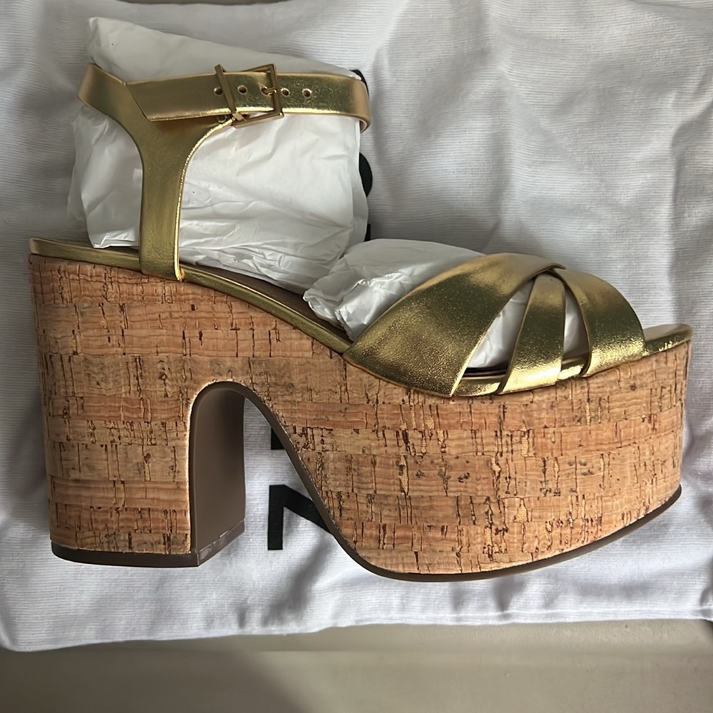 NWT SCHUTZ platform sandals